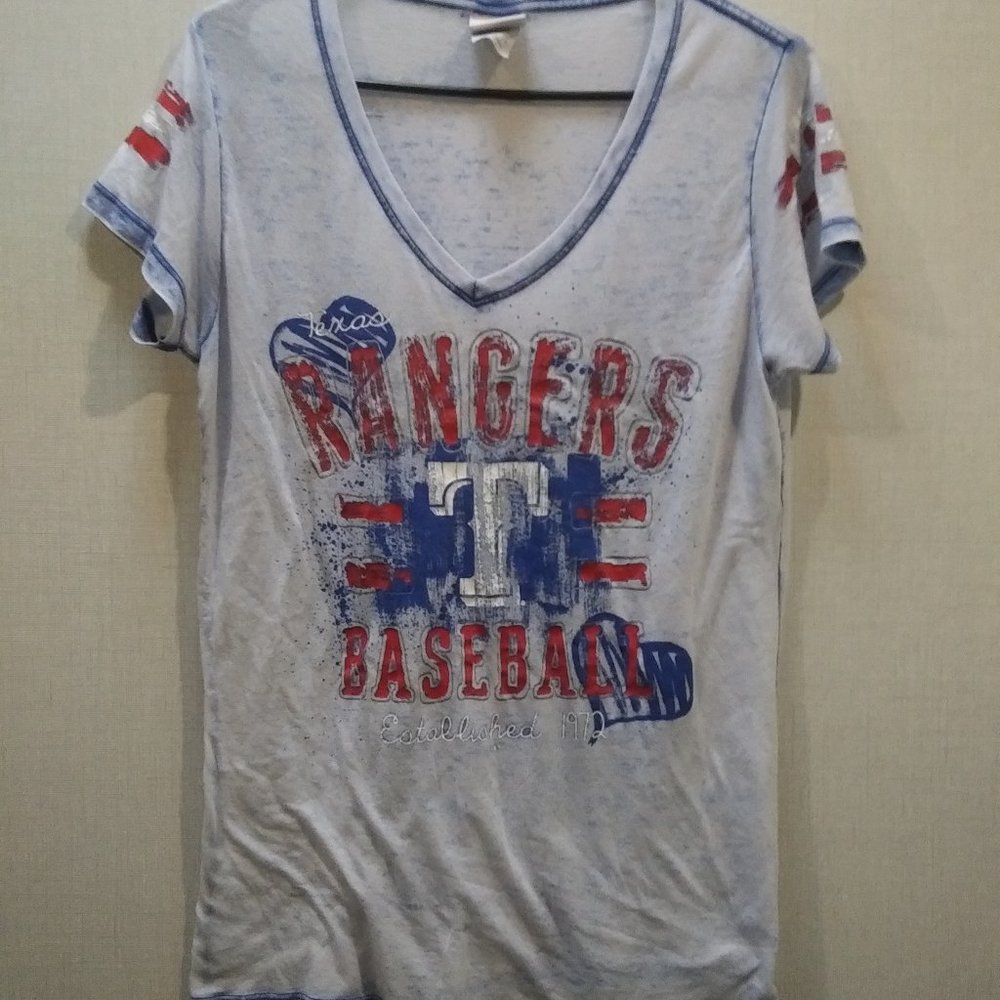 5th & Ocean  Texas Rangers Baseball Tee